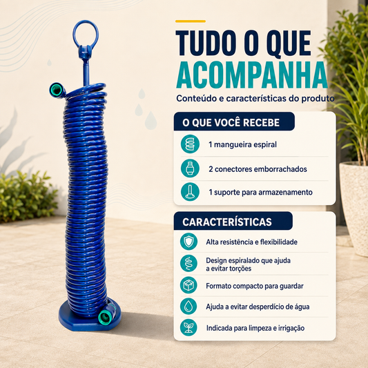 MANGUEIRA ESPIRAL